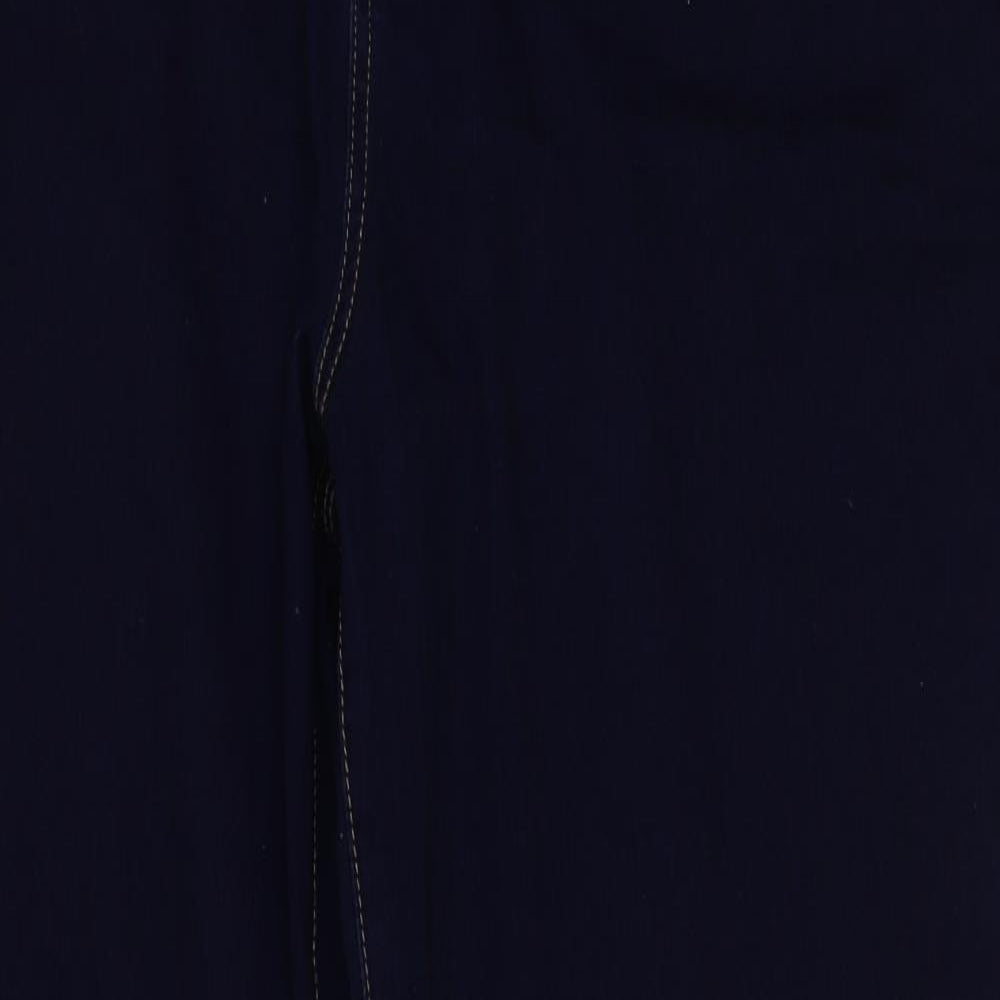 TU Womens Blue Cotton Straight Jeans Size 20 L32 in Regular Button