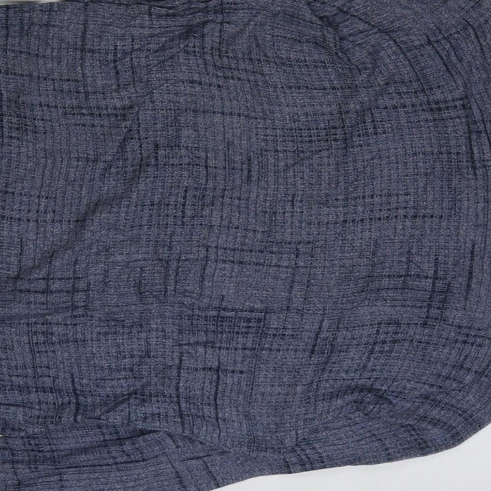 Ted Baker Mens Blue Round Neck Cotton Pullover Jumper Size M