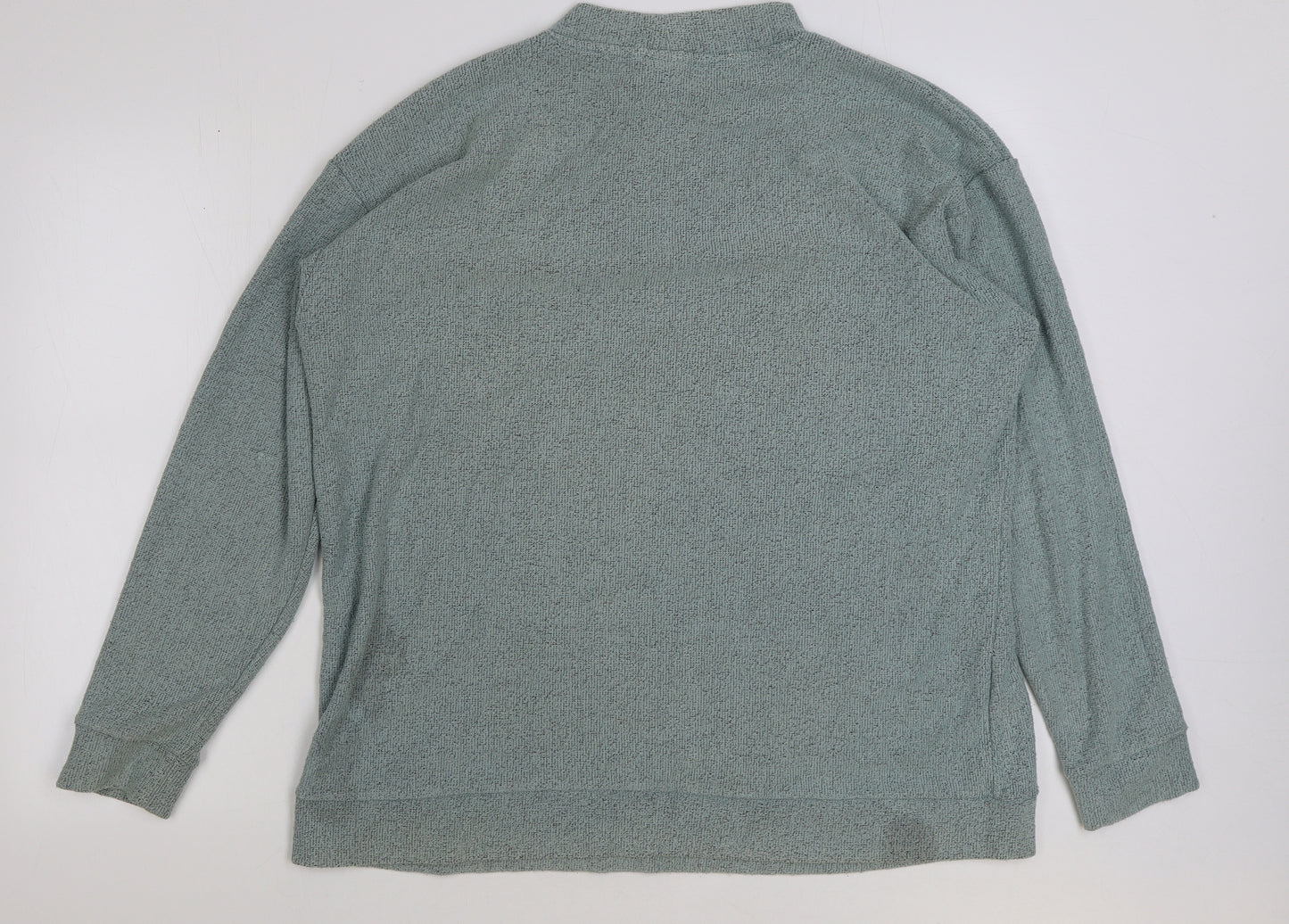 PINK Womens Black Cotton Pullover Sweatshirt Size L Pullover