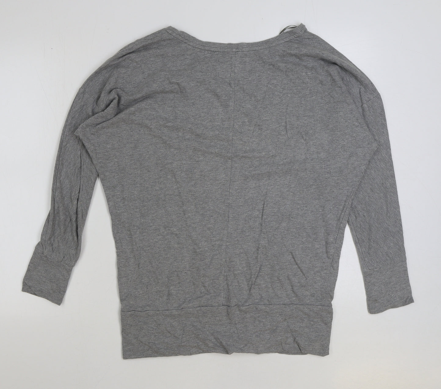 DKNY Womens Grey Cotton Pullover Sweatshirt Size M Pullover