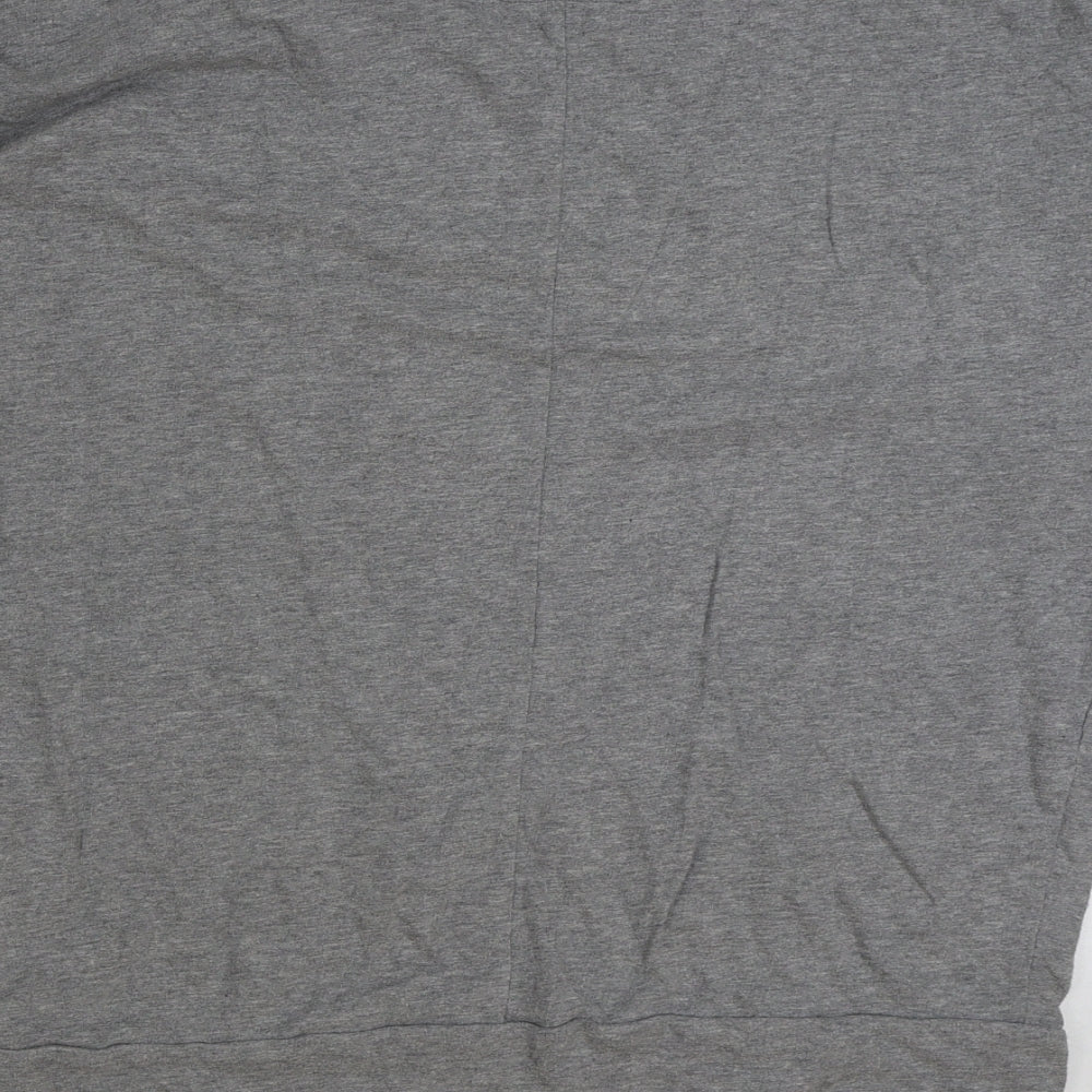 DKNY Womens Grey Cotton Pullover Sweatshirt Size M Pullover