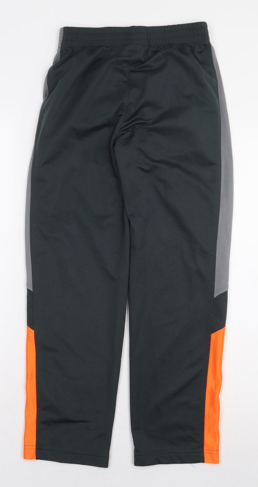 Athletic Works Boys Grey Colourblock Polyester Jogger Trousers Size L Regular - Size 10-12