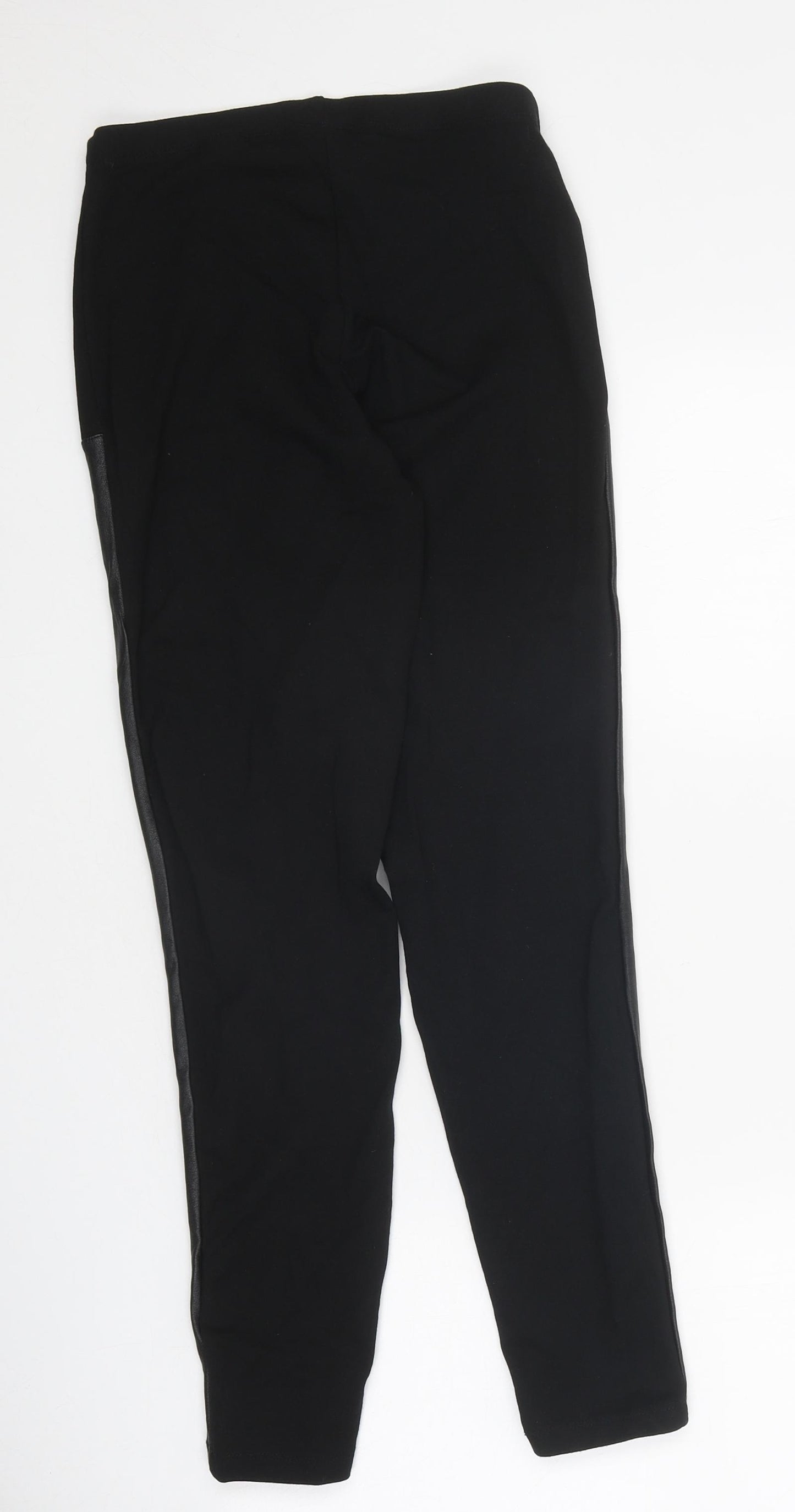 H&M Womens Black Polyester Jegging Leggings Size S L27 in