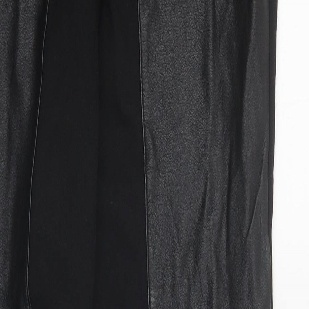 H&M Womens Black Polyester Jegging Leggings Size S L27 in