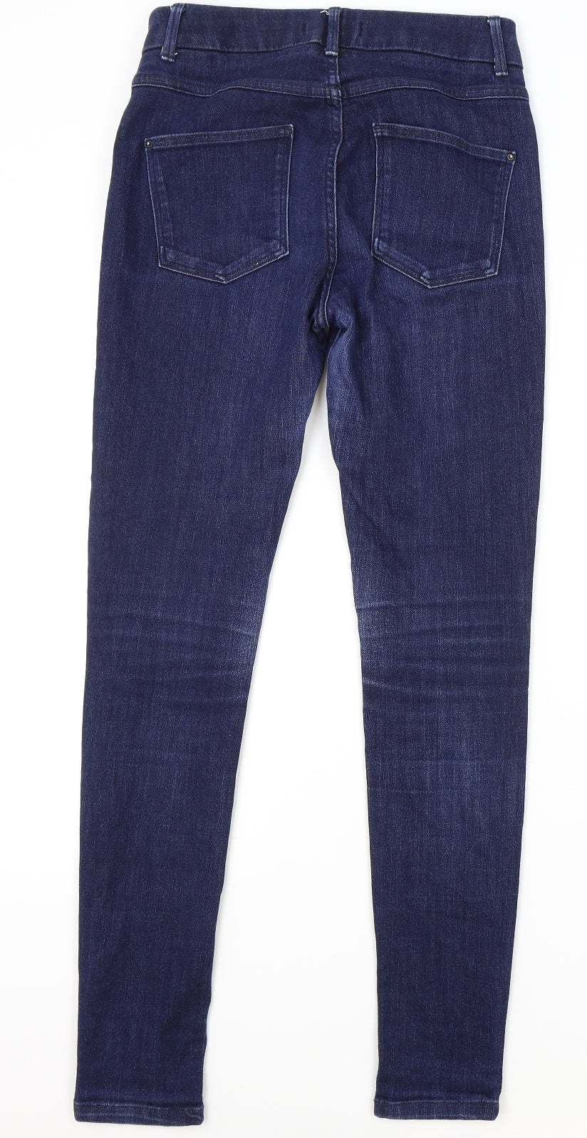 Marks and Spencer Womens Blue Polyester Jegging Leggings Size 10 L31 in