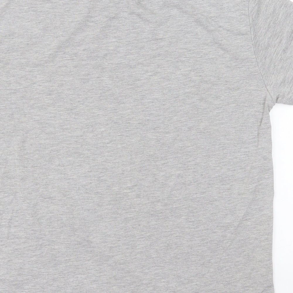 Dsquared2 Girls Grey Cotton Basic T-Shirt Size 13-14 Years Crew Neck Pullover
