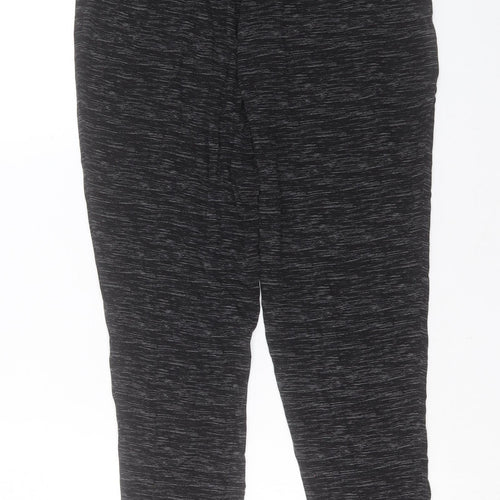 F&F Womens Grey Viscose Trousers Size 8 L28 in Regular