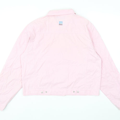 Lapagayo Womens Pink Jacket Size 14 Snap