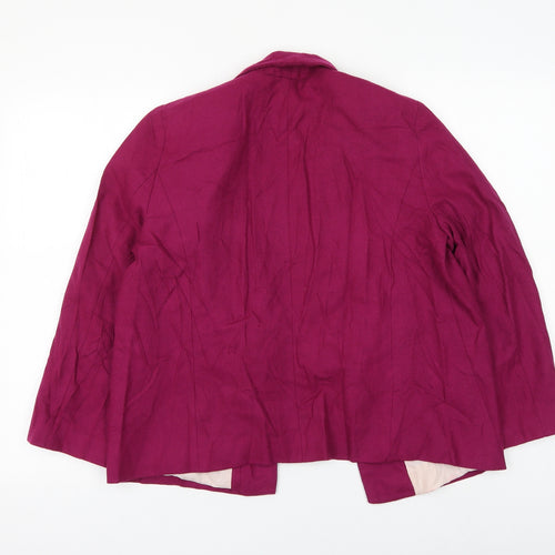 River Island Womens Purple Jacket Blazer Size 10