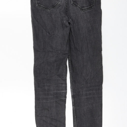 Zara Womens Black Polyester Skinny Jeans Size 6 L26 in Regular Zip