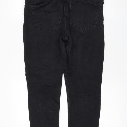 prew Womens Black Polyester Skinny Jeans Size 32 in L24 in Regular Zip
