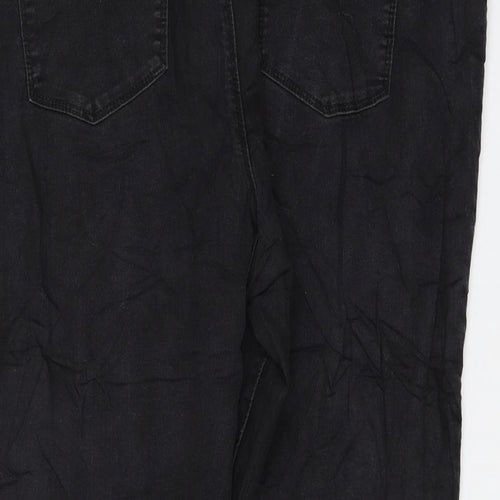 PEP&CO Womens Black Cotton Jegging Jeans Size 22 L27 in Regular