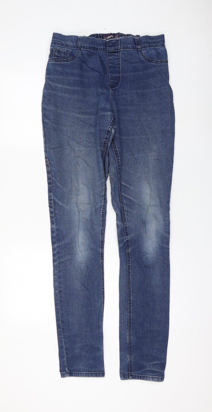 Its Denim Womens Blue Cotton Jegging Jeans Size S L33 in Regular
