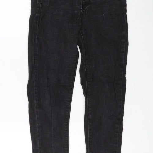 Basic Eve Womens Black Cotton Skinny Jeans Size 26 in L27 in Regular Zip