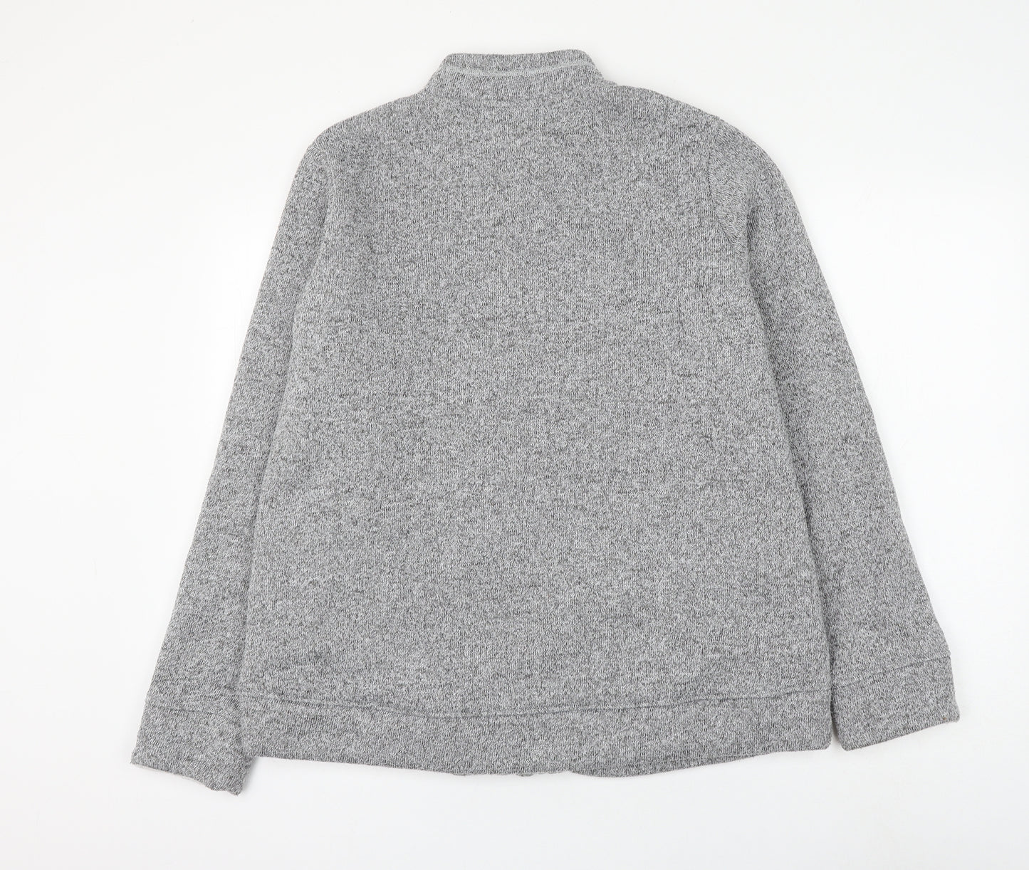 Damart Womens Grey Polyester Full Zip Sweatshirt Size 14 Zip - Size 14-16