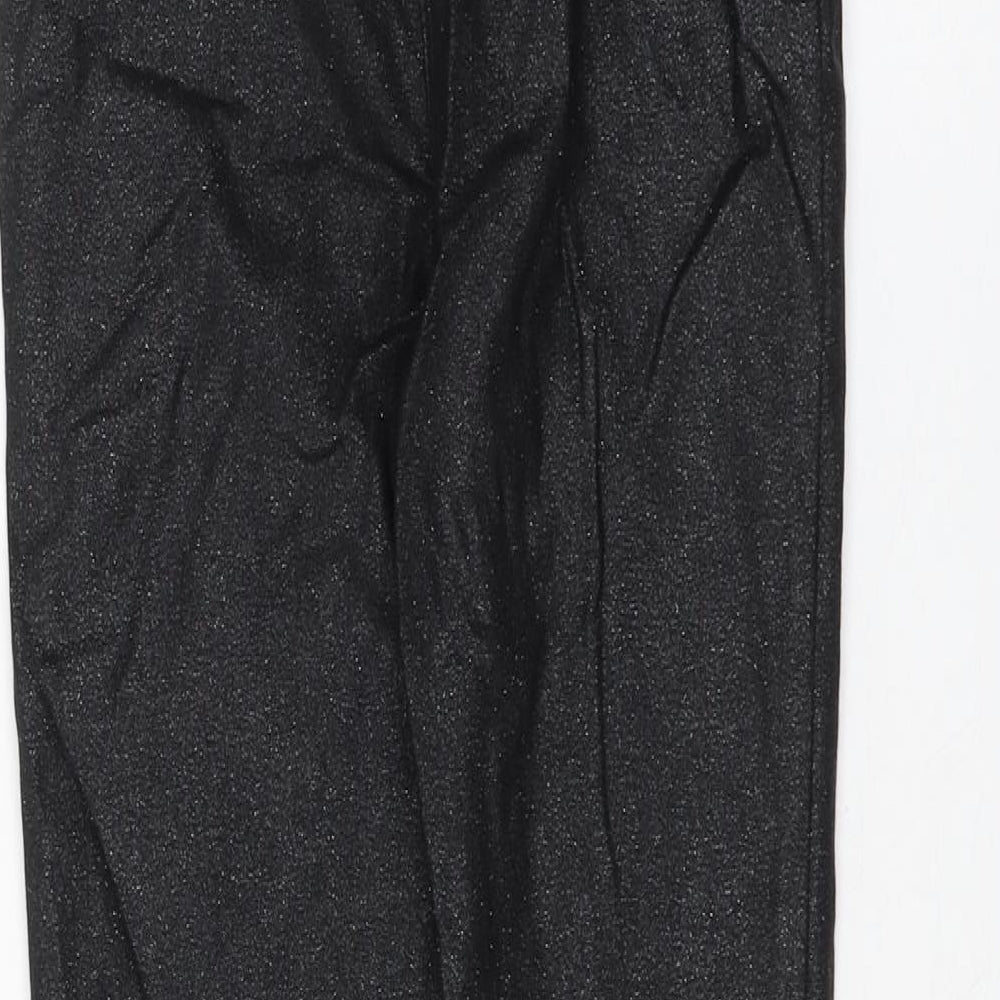 George Girls Black Viscose Jegging Jeans Size 9-10 Years Regular Pullover