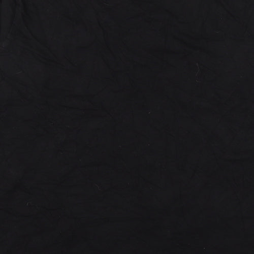 Burton Womens Black Cotton Basic T-Shirt Size M Round Neck