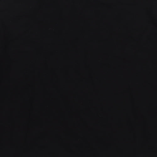 Mango Womens Black Viscose Pullover Sweatshirt Size L Pullover