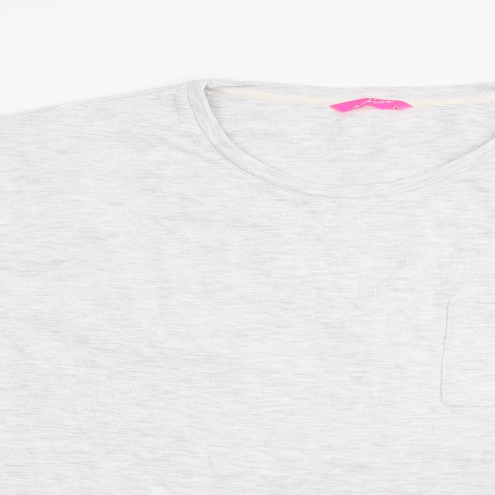 Marks and Spencer Womens Grey Cotton Pullover Sweatshirt Size 20 Pullover