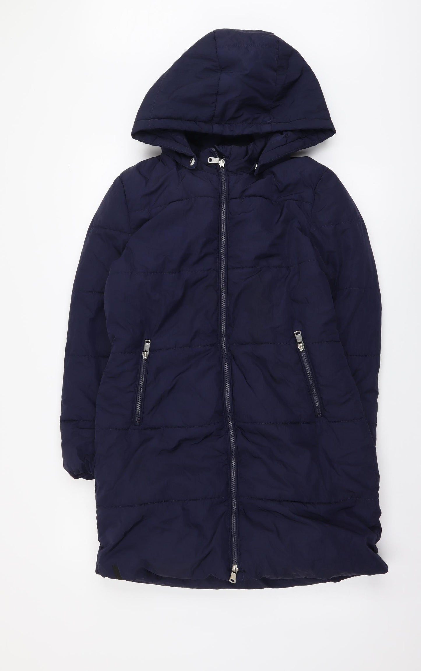 Kids Only Girls Blue Jacket Size 11-12 Years Zip