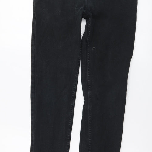 Denim & Co. Mens Grey Cotton Skinny Jeans Size 28 in L30 in Regular Button