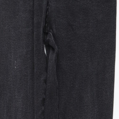 Pull&Bear Womens Grey Cotton Skinny Jeans Size M L29 in Regular Button