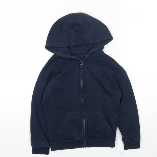 Primark Boys Blue Jacket Size 6-7 Years Zip