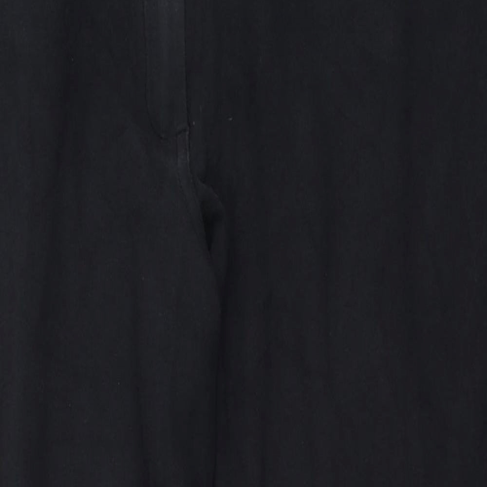 DECATHLON Womens Black Cotton Jegging Leggings Size XL L28 in