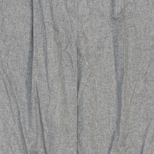 George Womens Grey Polyester Carrot Trousers Size 16 L28 in Regular Zip