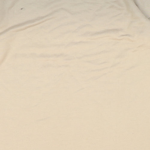 PRETTYLITTLETHING Womens Beige Polyester Pullover Sweatshirt Size 4 Pullover - Pretty Little Thing