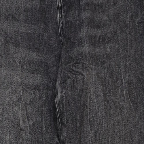 nine Womens Grey Cotton Skinny Jeans Size 8 L27 in Regular Button