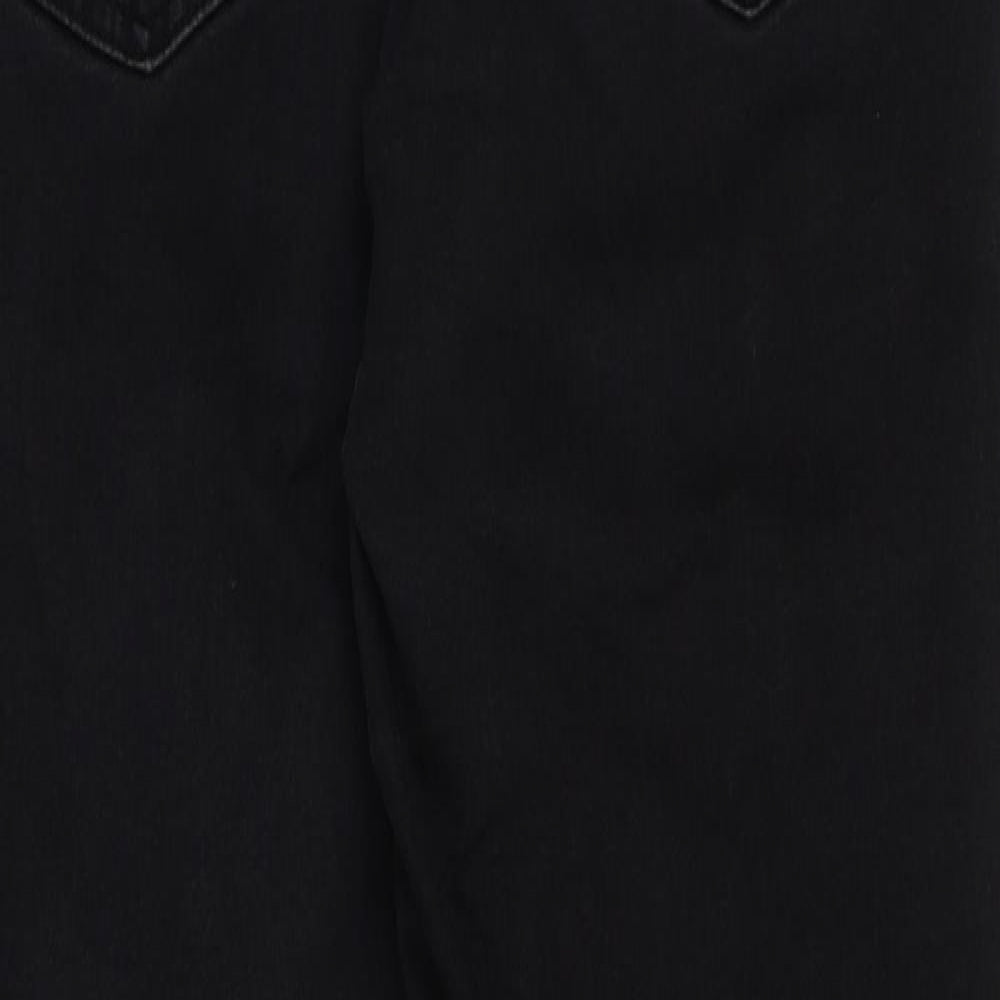 New Look Womens Black Cotton Jegging Jeans Size 12 L32 in Regular