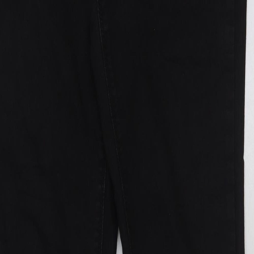 New Look Womens Black Cotton Jegging Jeans Size 12 L32 in Regular