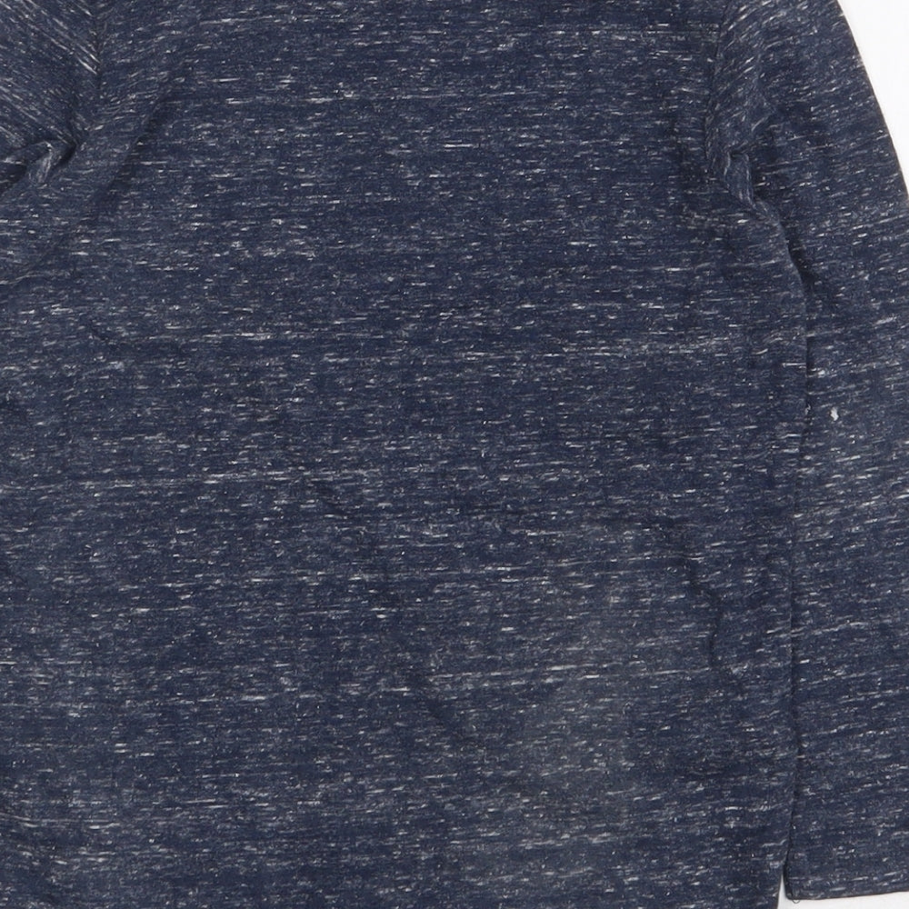 Nutmeg Boys Blue Cotton Basic T-Shirt Size 3-4 Years Round Neck Pullover - Vechiles