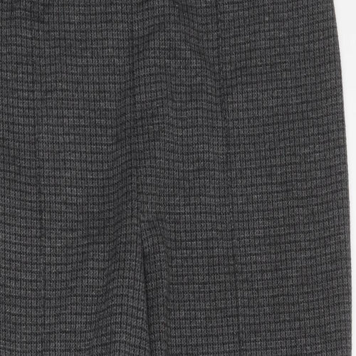 Preworn Womens Grey Polyester Trousers Size 18 L25 in Regular