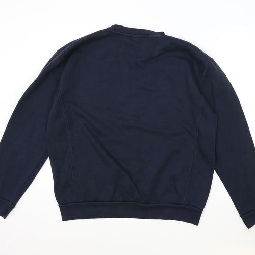 Slazenger Mens Blue Viscose Pullover Sweatshirt Size XL