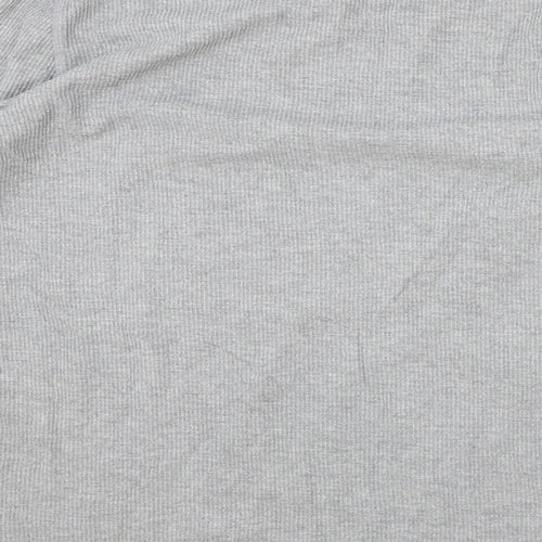 Eddie Bauer Mens Grey Round Neck Polyester Pullover Jumper Size M