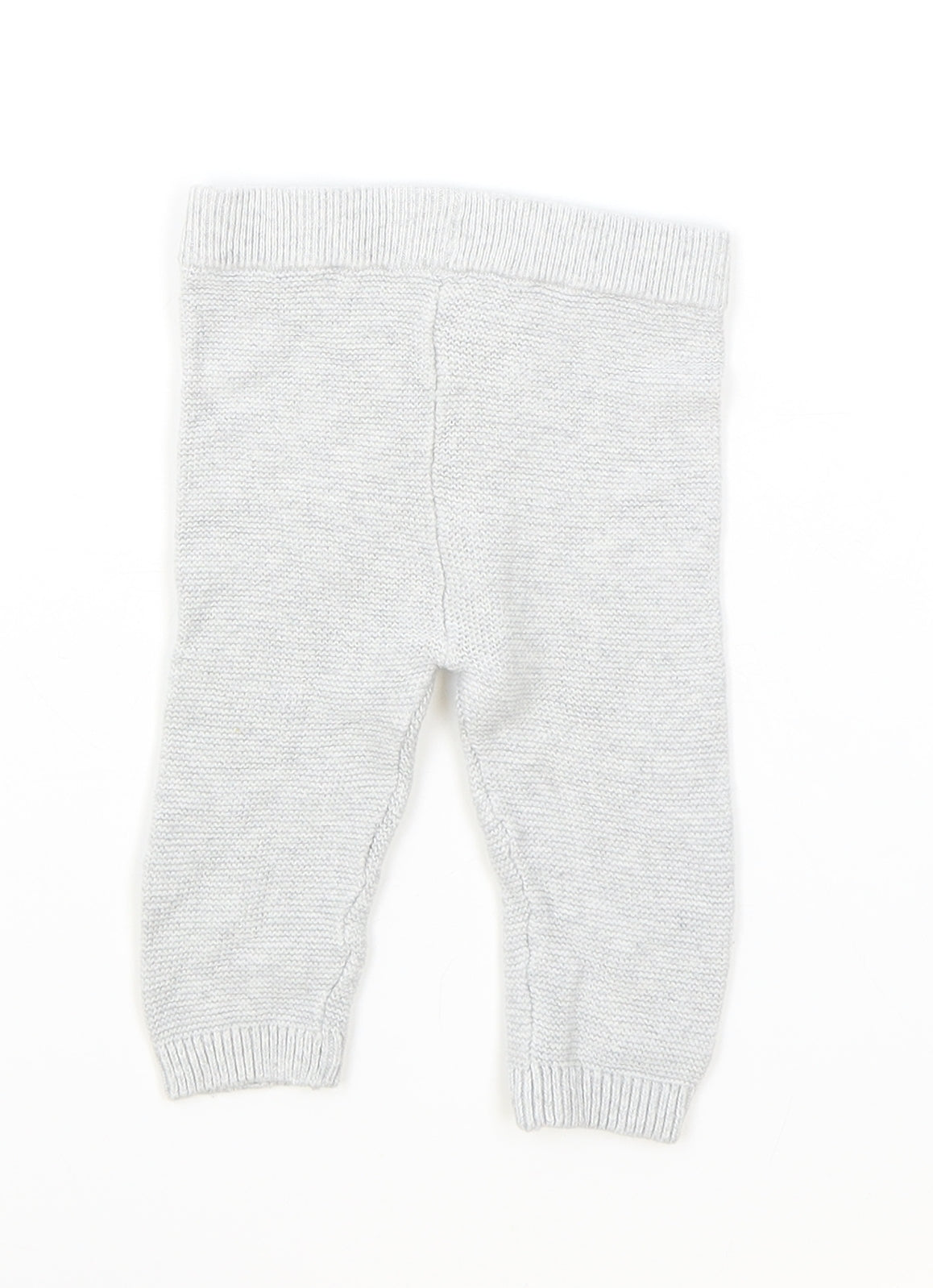 Marks and Spencer Baby Grey Cotton Jogger Leggings Size 3-6 Months Pullover