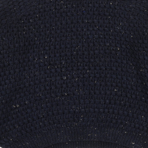 Topshop Womens Blue Round Neck Acrylic Pullover Jumper Size 10