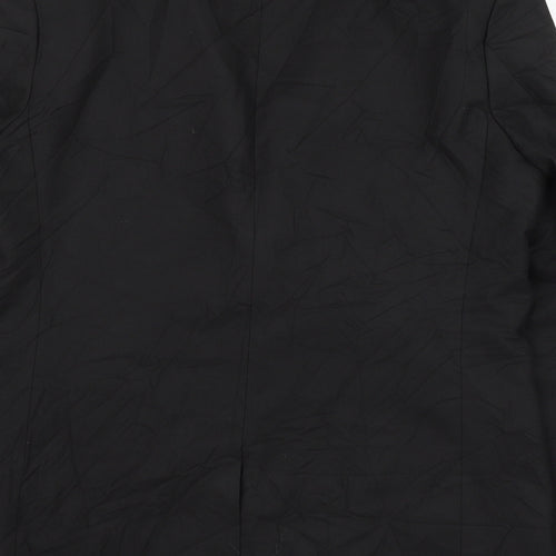 riveris Mens Black Polyester Jacket Suit Jacket Size 42