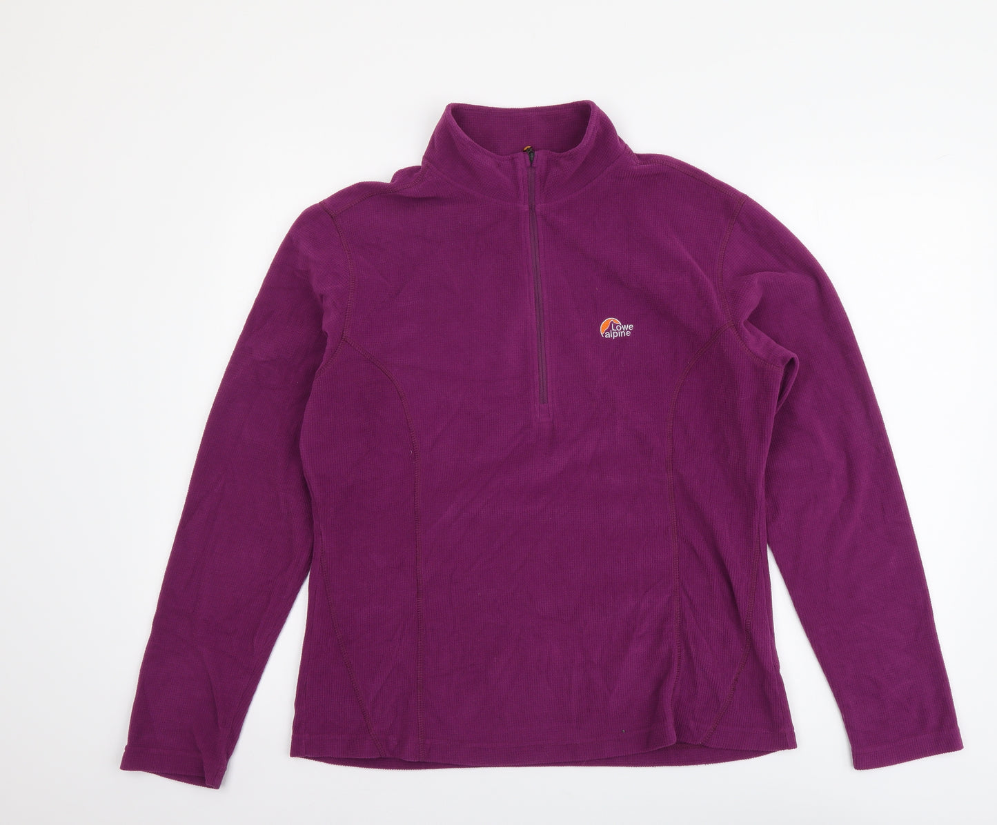 Lowe Alpine Womens Purple Polyester Pullover Sweatshirt Size L Pullover