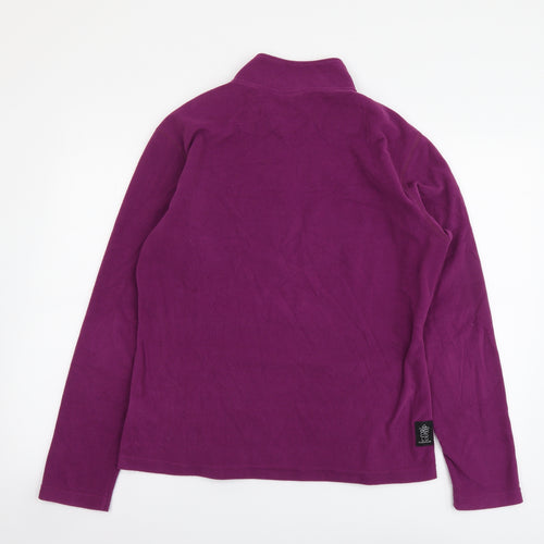 Lowe Alpine Womens Purple Polyester Pullover Sweatshirt Size L Pullover