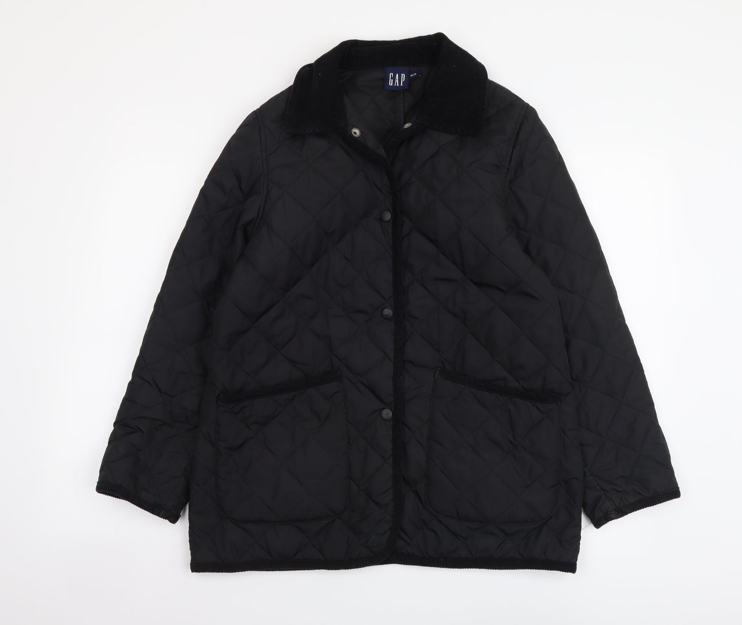 Gap Womens Black Jacket Coatigan Size XS Button