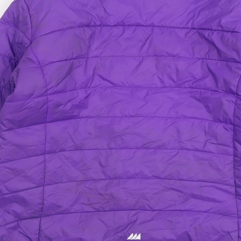 Skogstad Womens Purple Gilet Jacket Size 16 Zip