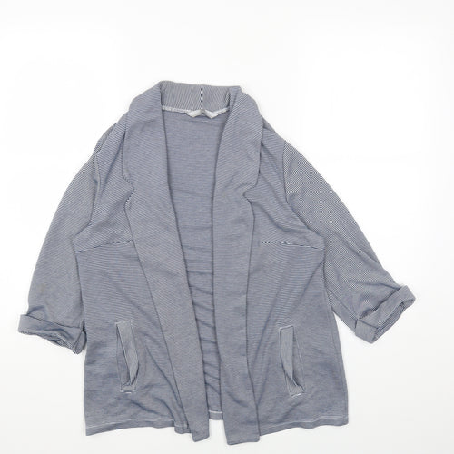 TU Womens Multicoloured Striped Jacket Blazer Size 12