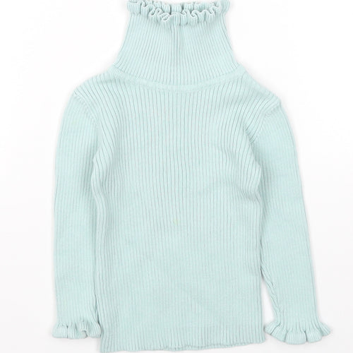 Matalan Blue Cotton Pullover Jumper Size 18-24 Months Pullover