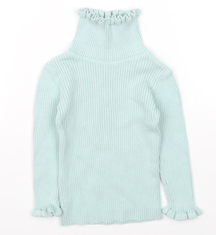 Matalan Blue Cotton Pullover Jumper Size 18-24 Months Pullover
