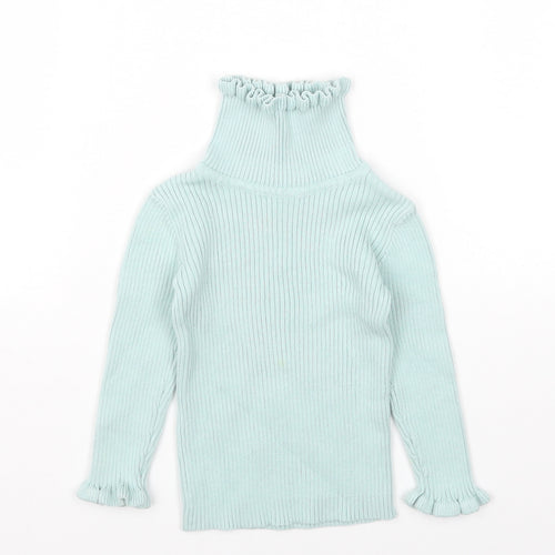Matalan Blue Cotton Pullover Jumper Size 18-24 Months Pullover