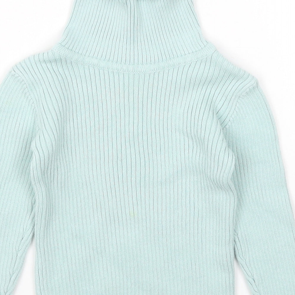 Matalan Blue Cotton Pullover Jumper Size 18-24 Months Pullover