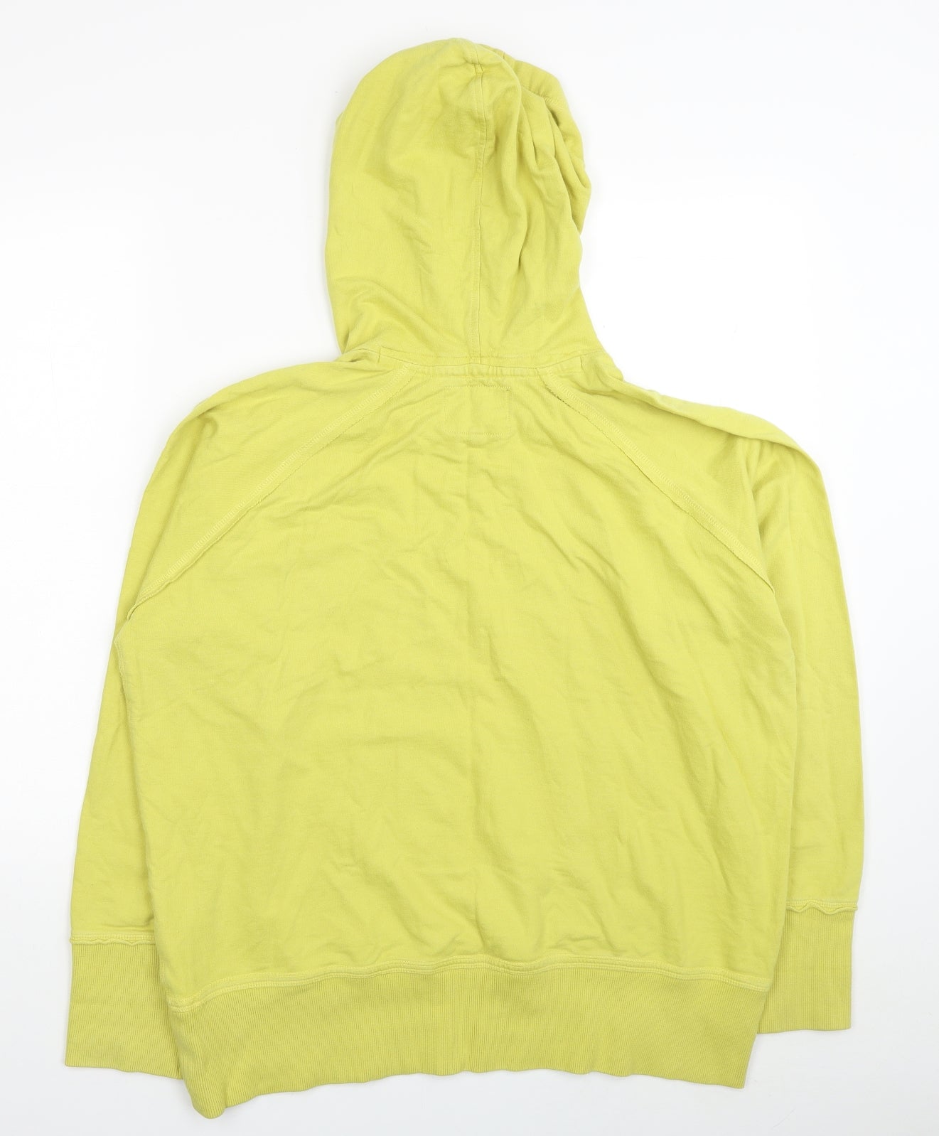 NEXT Womens Yellow Cotton Pullover Hoodie Size 20 Pullover - Flowers